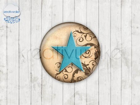 Motiv-Cabochons 1195-4 Einzelset  12mm (1 Paar)