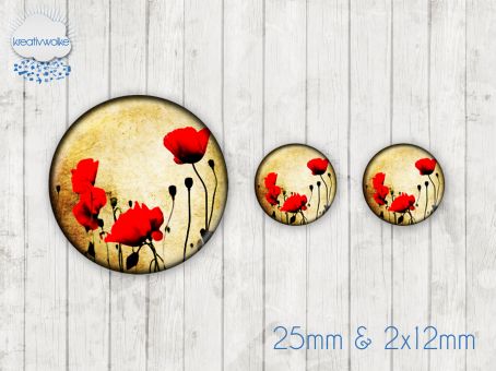 Motiv-Cabochon Set 001 