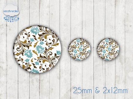 Motiv-Cabochon Set 378 