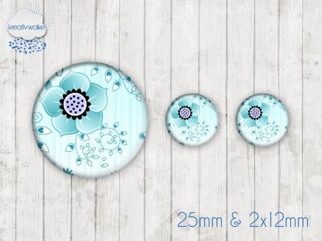 Motiv-Cabochon Set 436 