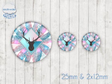 Motiv-Cabochon Set 525 