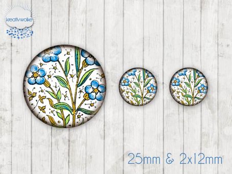 Motiv-Cabochon Set 052 