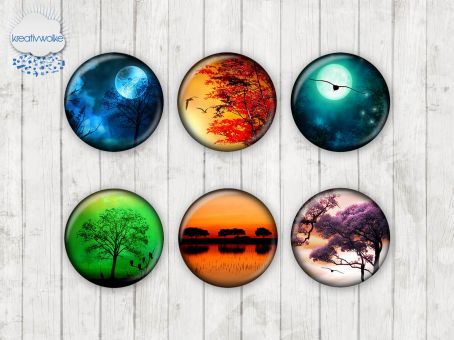 Motiv-Cabochons 121 12mm (12 Stk)