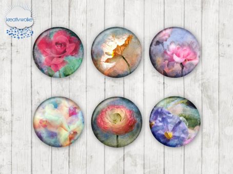 Motiv-Cabochons 131 25mm (6 Stk)