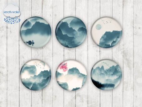 Motiv-Cabochons 1464 12mm (12 Stk)